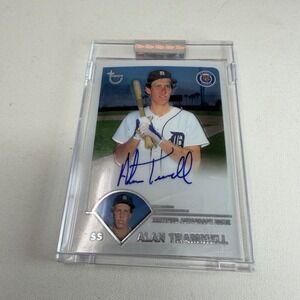 2003 Topps Retired Signature Alan Trammell Auto Detroit Tigers TA-AT Signed